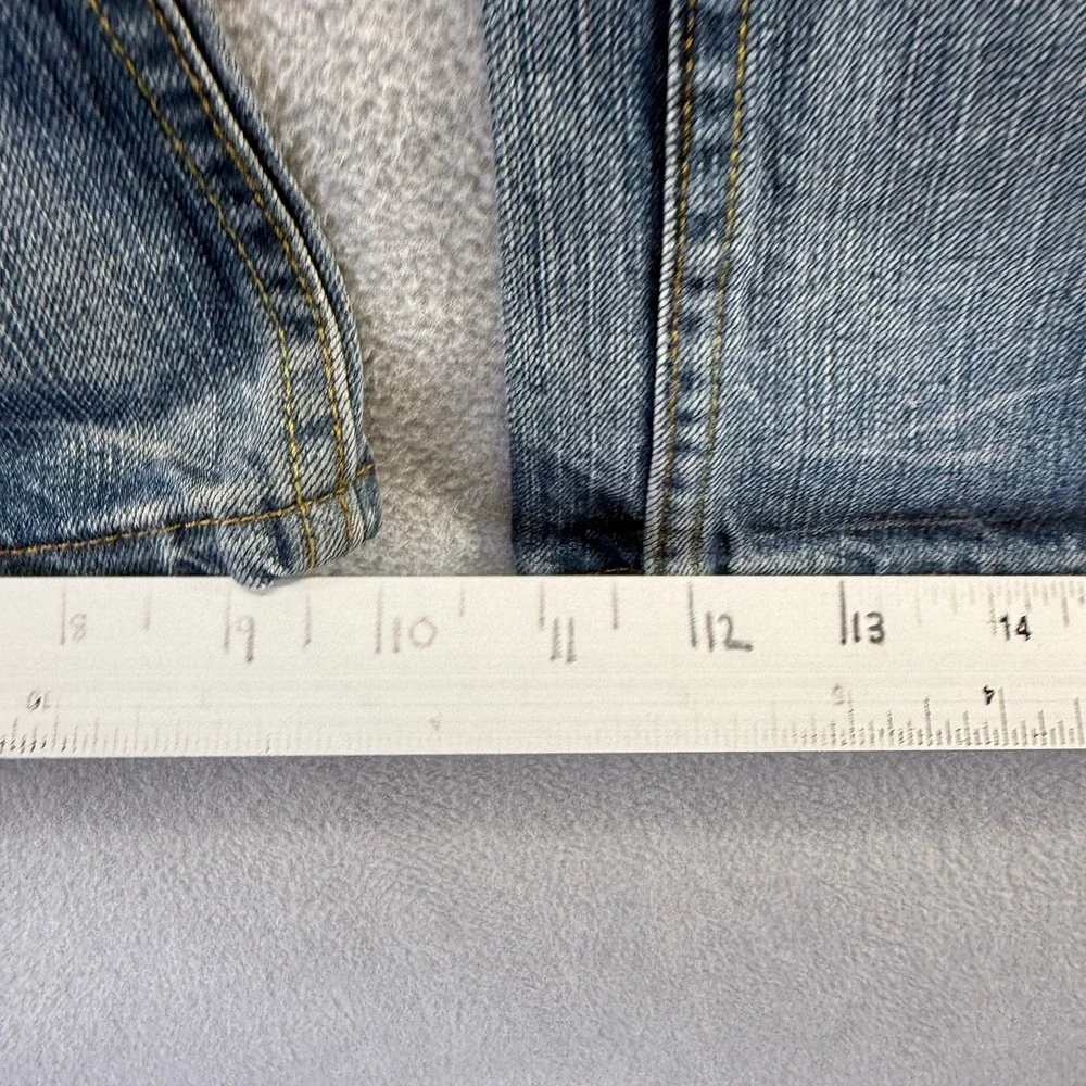 Vintage Levis Jeans men's 33x34 Fits 36x34 Blue baggy 512 Bootcut Faded y2k Dark